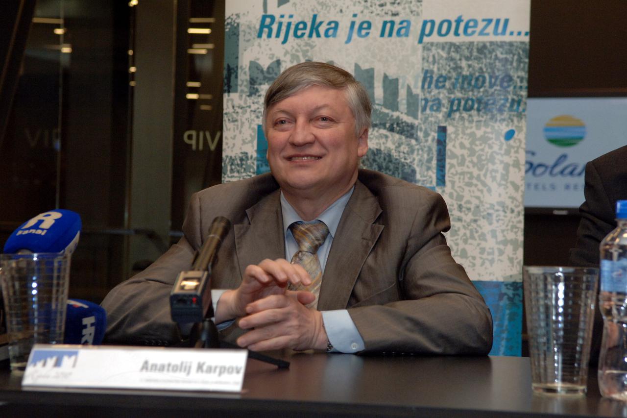 Rijeka: Genije u šahu Anatolij Karpov posjetio  Europsko prvenstvo u šahu