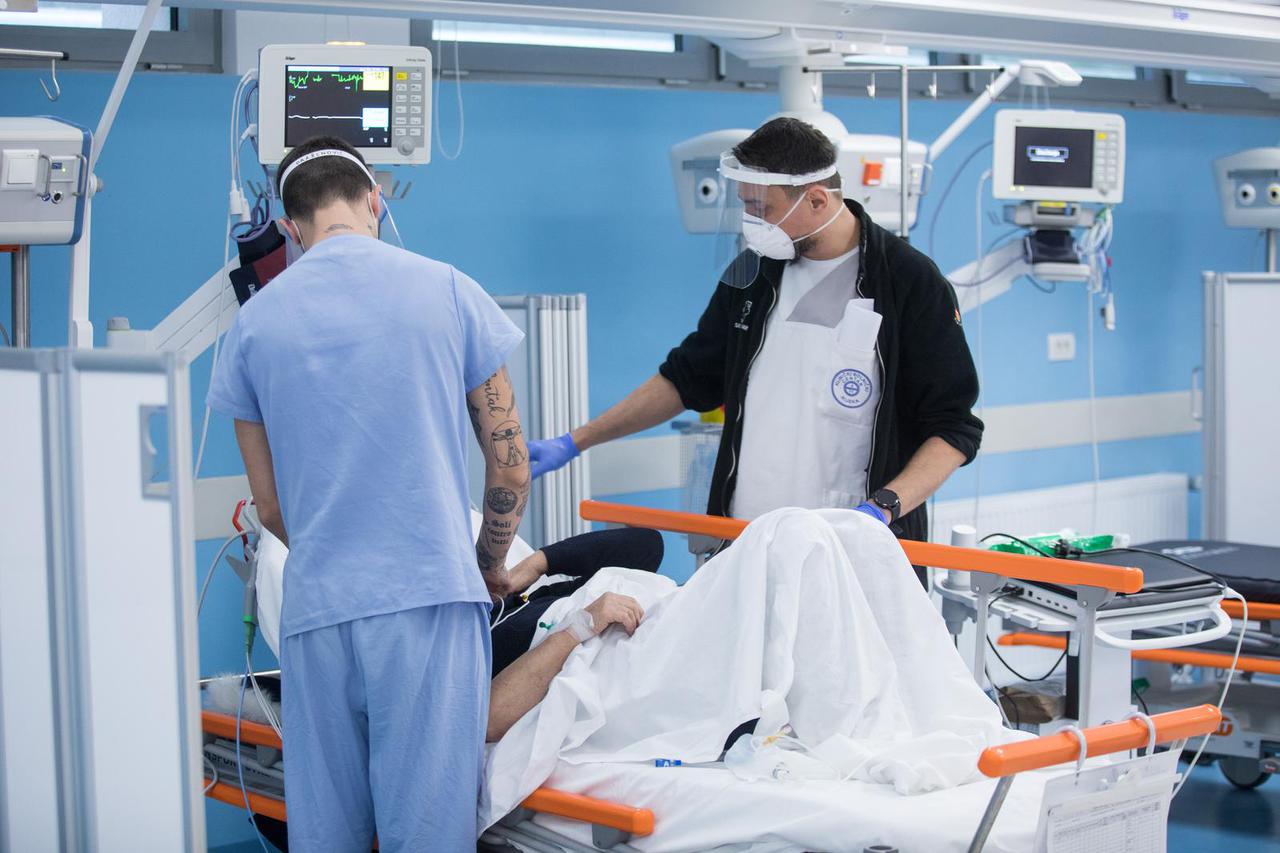 Rijeka: Klinički bolnički centar Rijeka na Sušaku za vrijeme pandemije koronavirusa