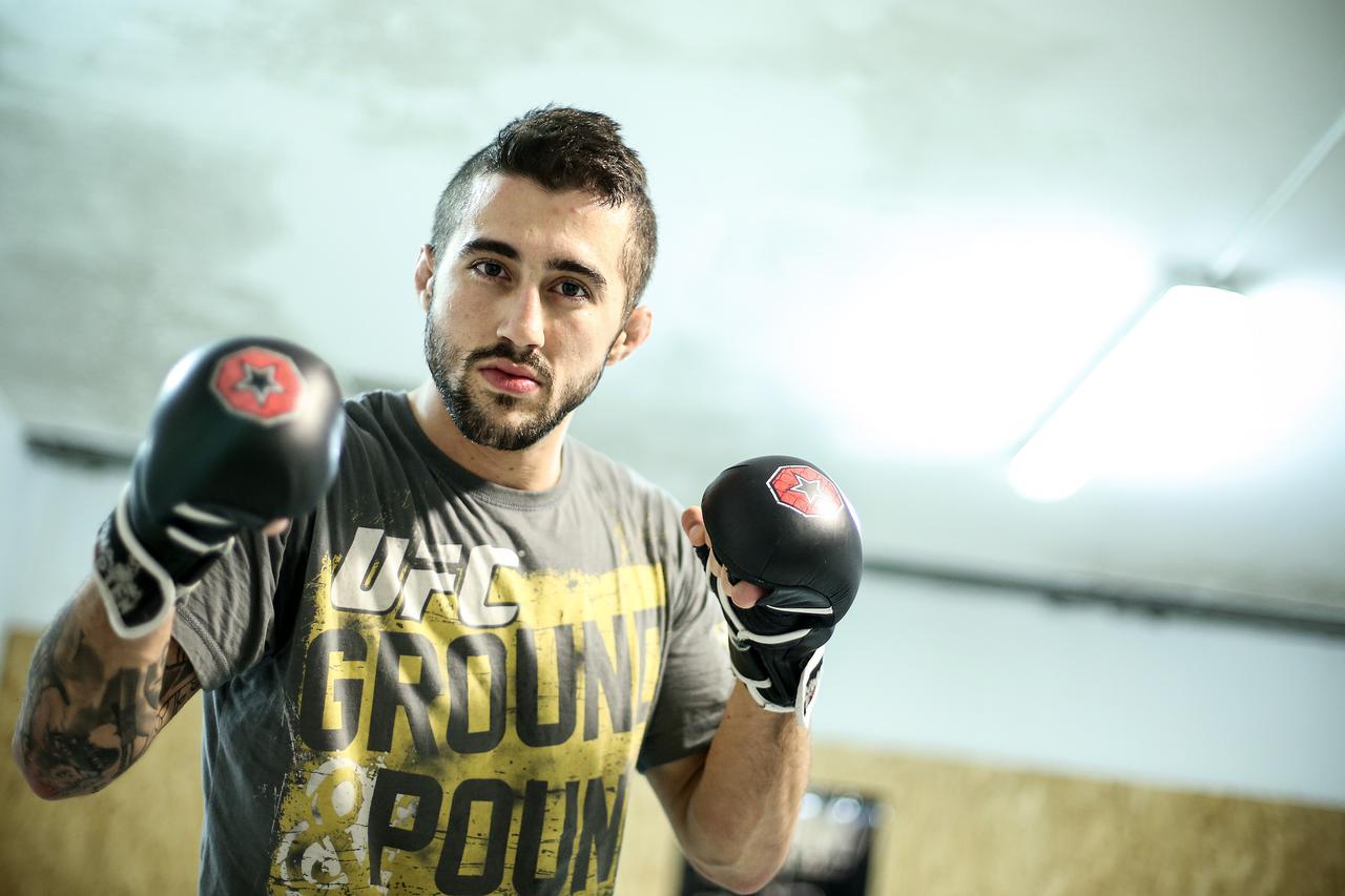 Zagreb: MMA borac Filip Peji? na treningu