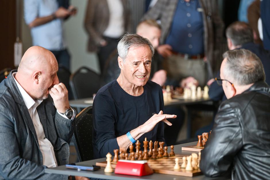 Zagreb: Predsjednik Zoran Milanovic na otvaranju šahovskog turnira Sanjin Španović