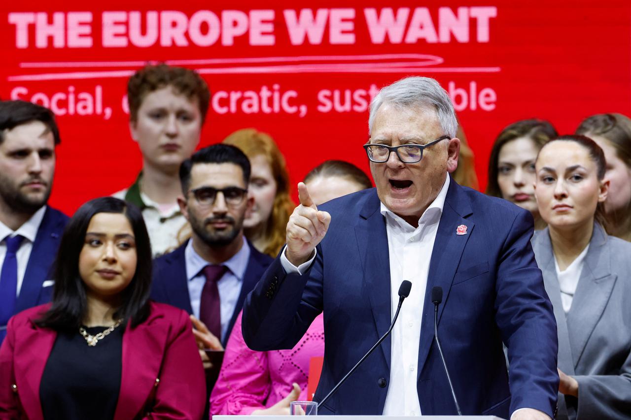 Election congress of the Party of European Socialists (PES), in Rome