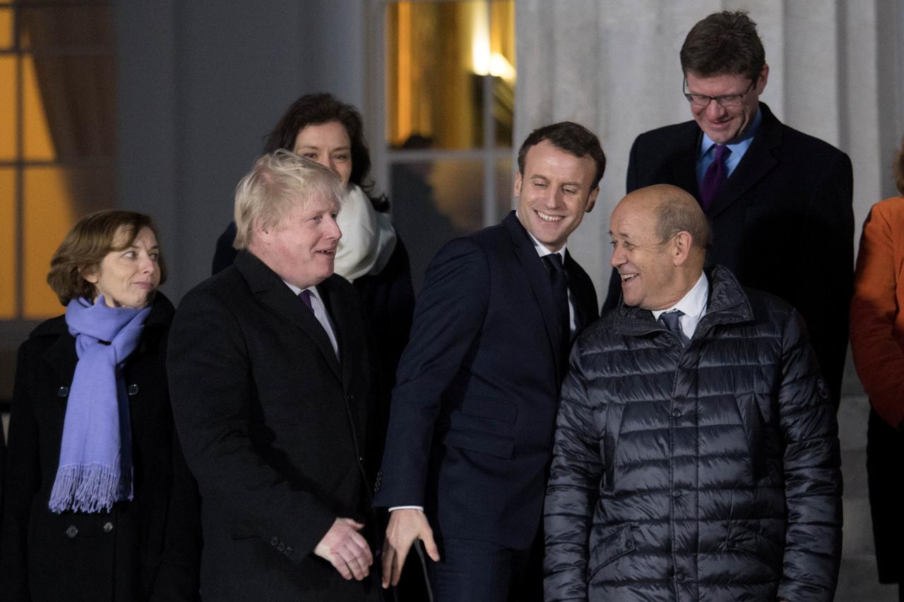 Johnson i Macron