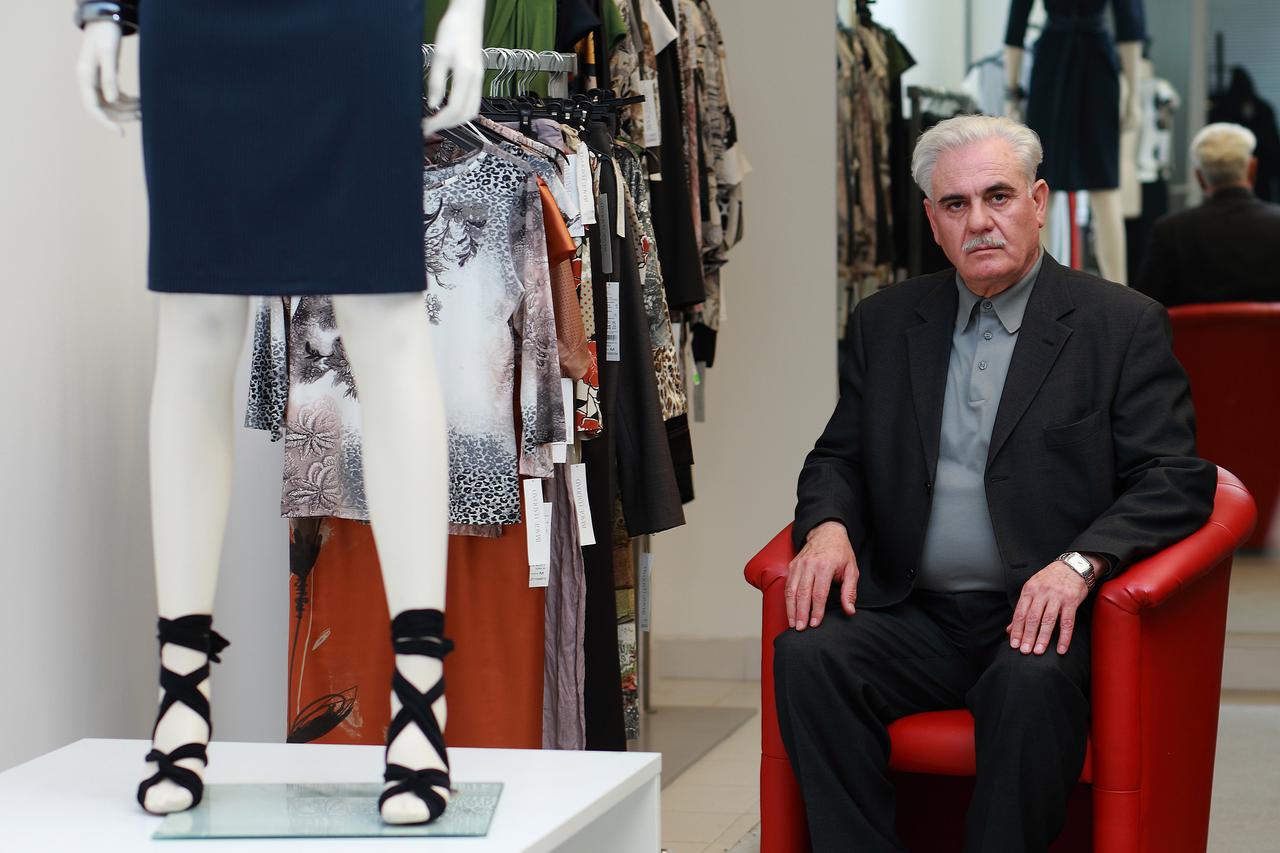 12.03.2012., Zagreb - Samir Haddad, hrvatski poduzetnik sirijskog podrijetla i vlasnik modne kuce Image Haddad