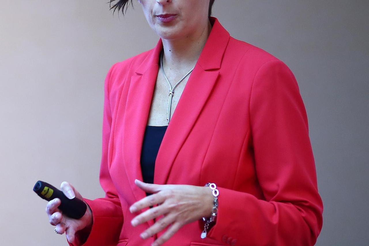 03.10.2015., Zagreb - U Hotel Westin predstavljen program politicke stranke Pametno. Predsjednica Marijana Puljak, Maja Vehovec