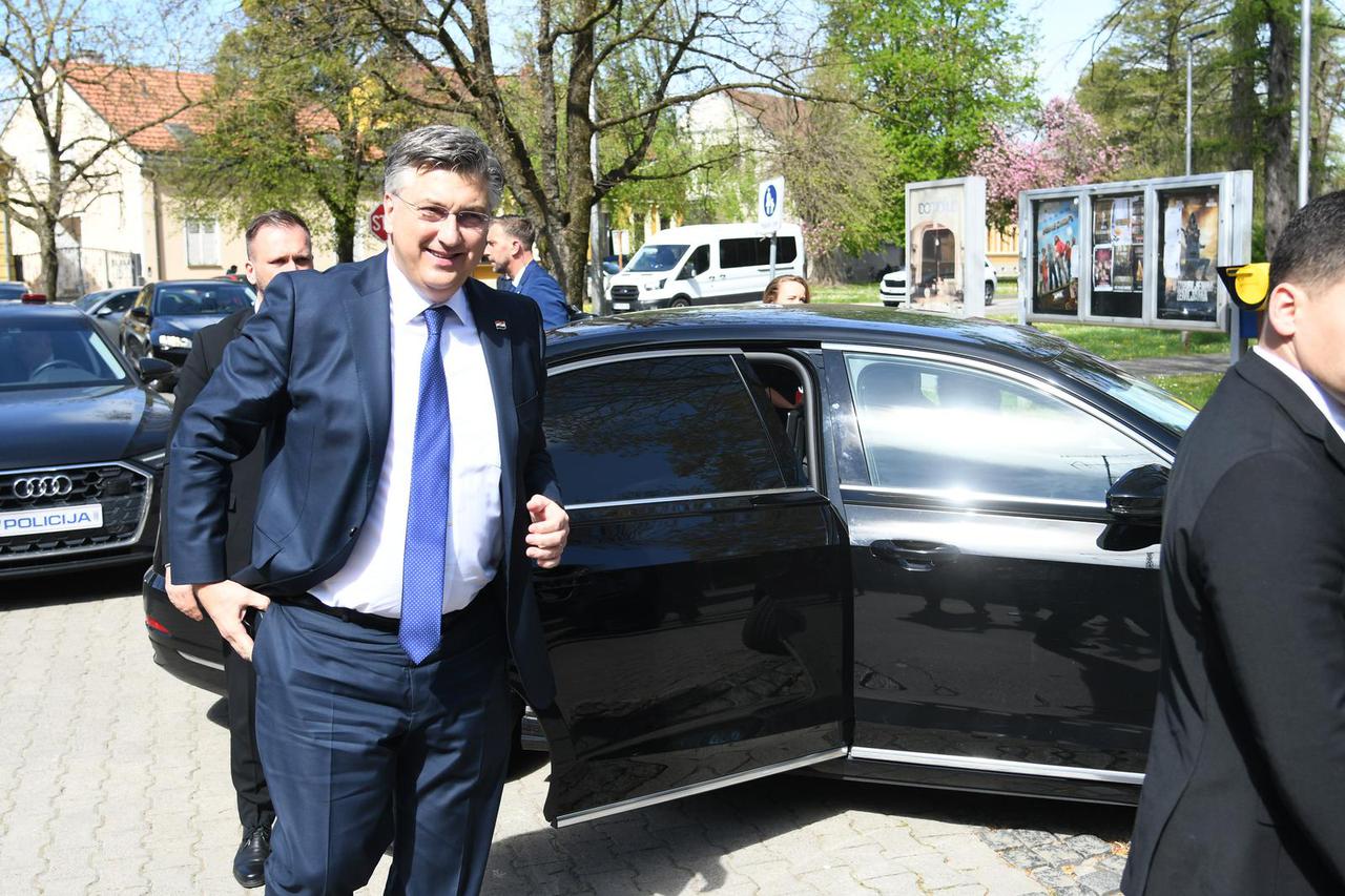 Koprivnica: Plenković sudjelovao je na svečanoj sjednici Županijske skupštine Koprivničko-križevačke županije
