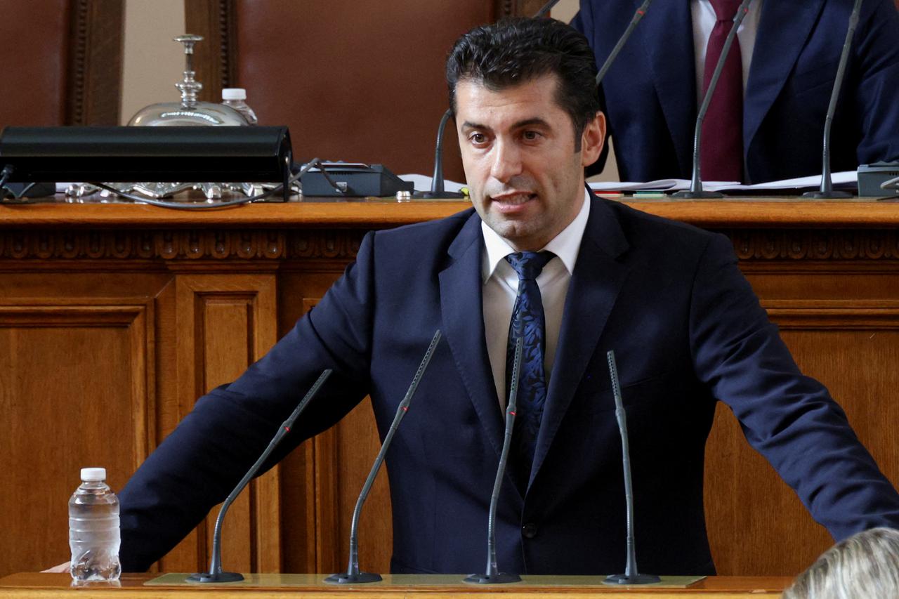 Bulgarian lawmakers hold no-confidence vote at the parliament, in Sofia