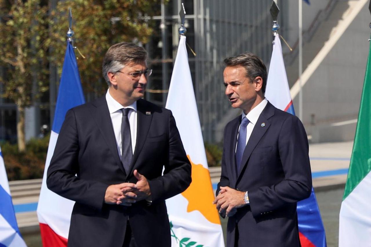 EU leaders meet ahead of 8th MED7 Mediterranean countries' summit in Athens