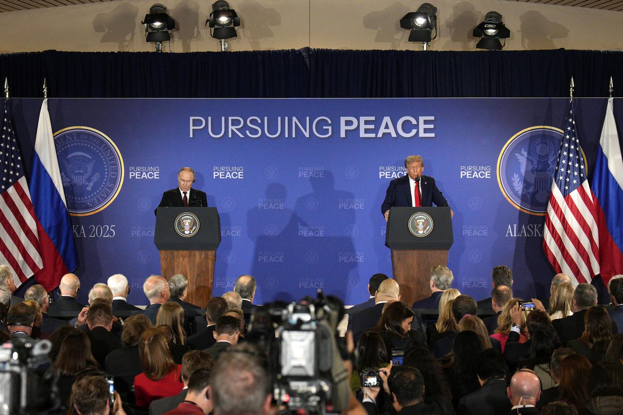 President Trump and Russian President Putin Hold a Joint Press Conference in Alaska