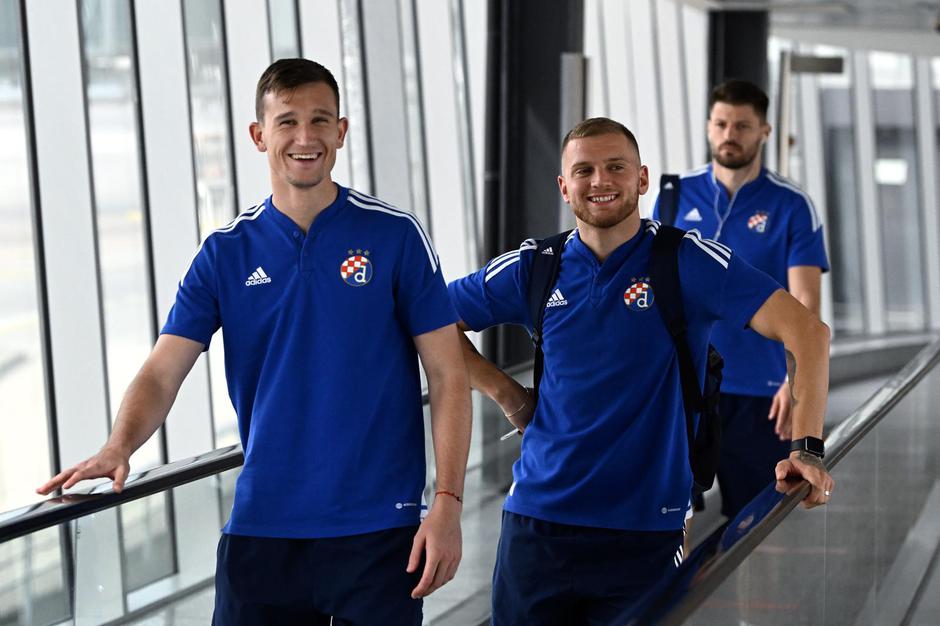 Nogometaši Dinama stigli u Italiju na ogled s AC Milanom u skupine E Ligi prvaka