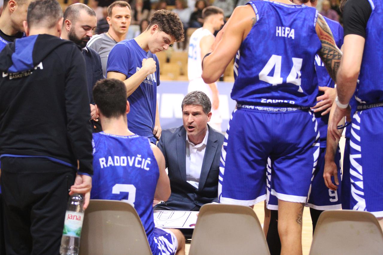 Rijeka: Košarkaška utakmica KK Kvarner-KK Cibona
