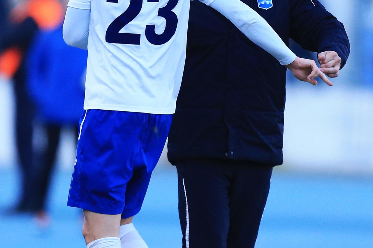 18.03.2016., stadion Gradski vrt, Osijek  -  MAXtv 1. HNL, 28. kolo, NK Osijek - NK Zagreb. Alen Grgic, trener Zoran Zekic.  Photo: Davor Javorovic/PIXSELL