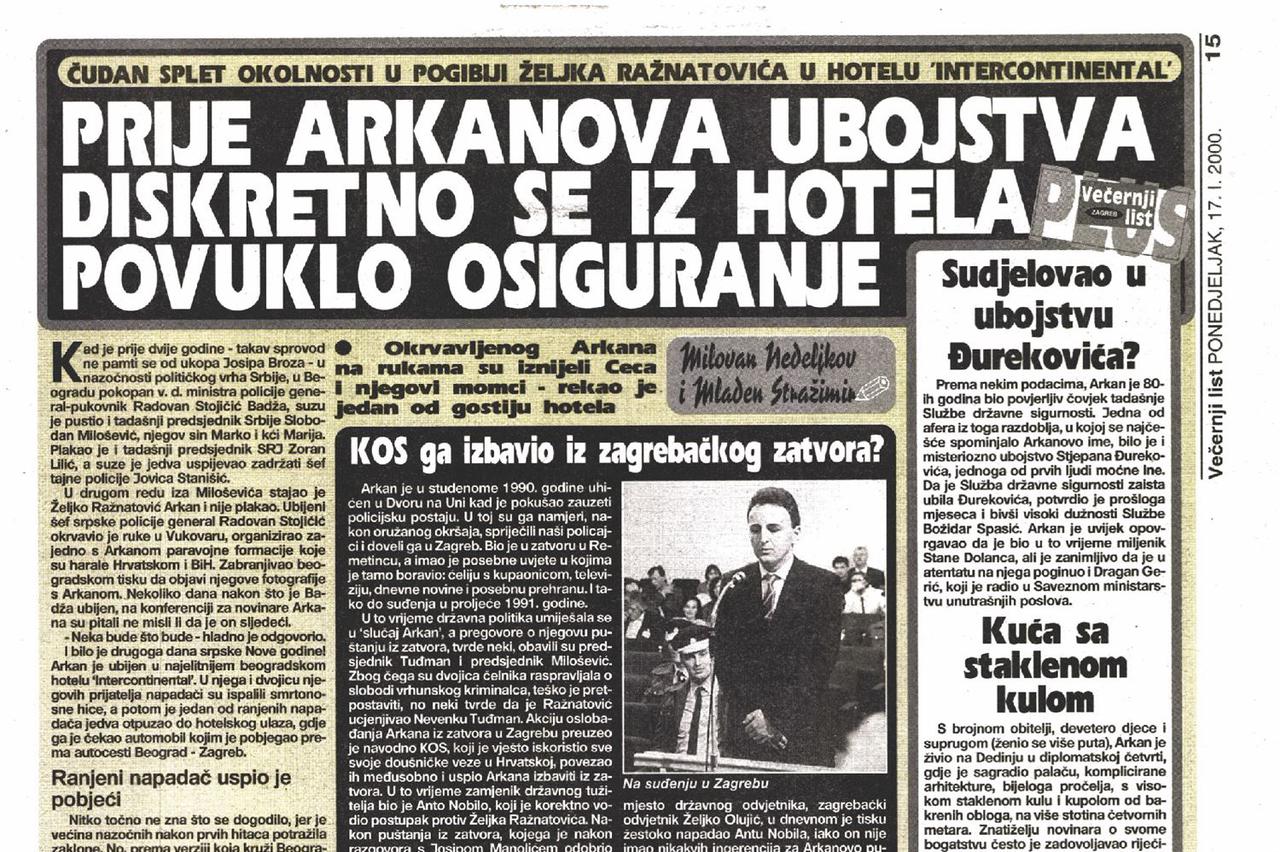 Željko Ražnatović Arkan, 1995. godine