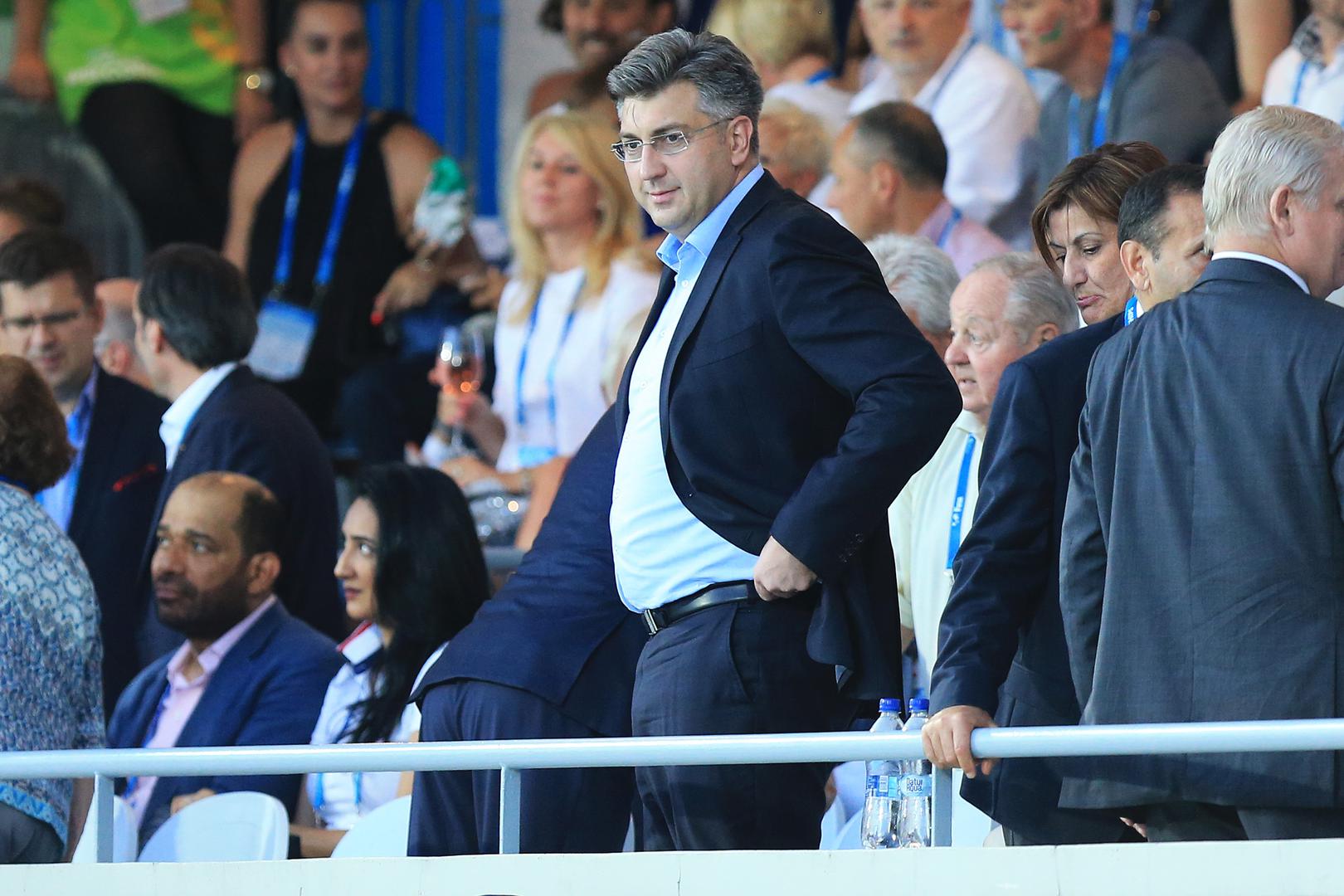 Osvajanje svjetskog zlata pratili su premijer Andrej Plenković.