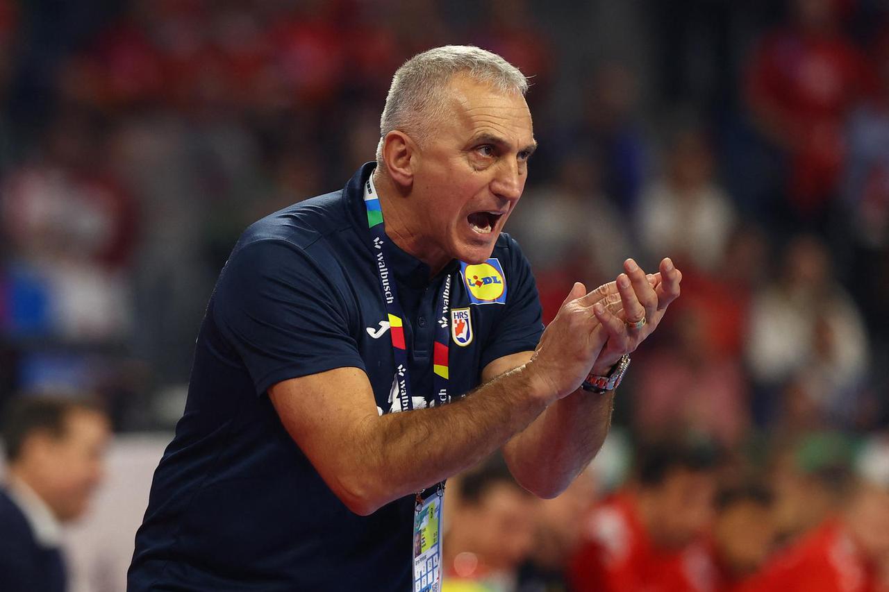 EHF 2024 Men's European Handball Championship - Preliminary Round - Group B - Croatia v Austria
