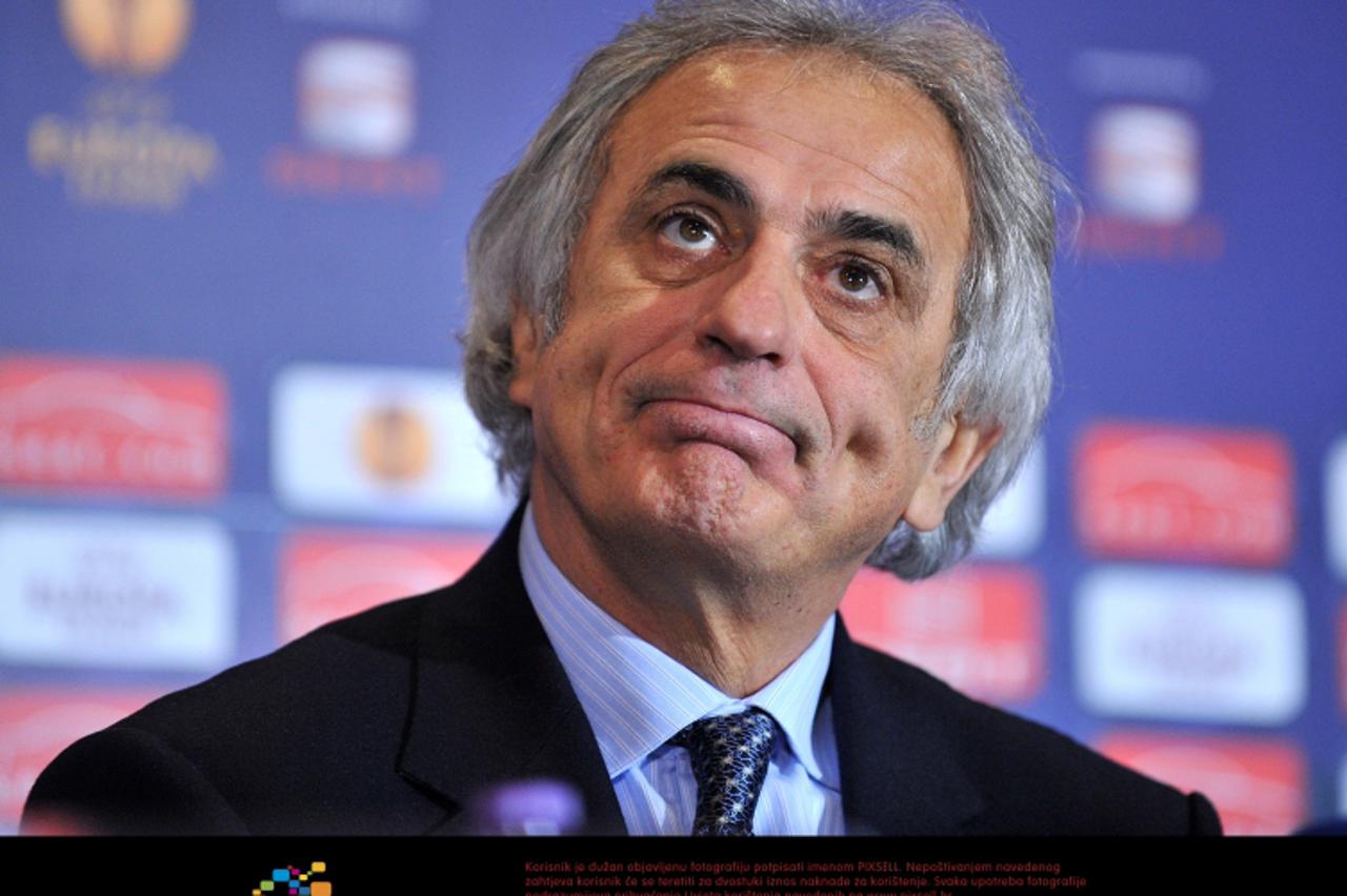 '15.12.2010.,stadion u Maksimiru, Zagreb - Europska nogometna liga,6. kolo ,NK Dinamo - FC PAOK .Vahid Halilhodzic. Photo: Antonio Bronic/PIXSELL'