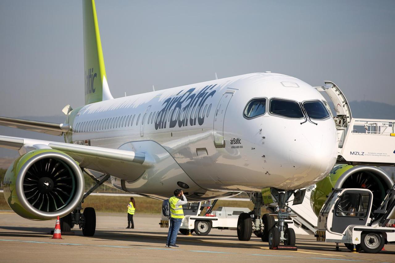 Zagreb: Prezentacija Airbusovog zrakoplova A220