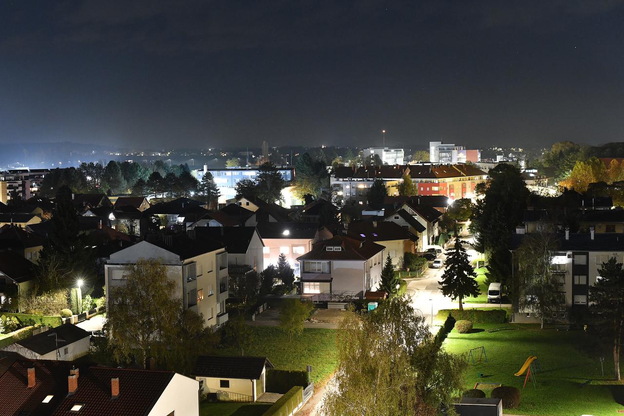 Noćna panorama Čakovca