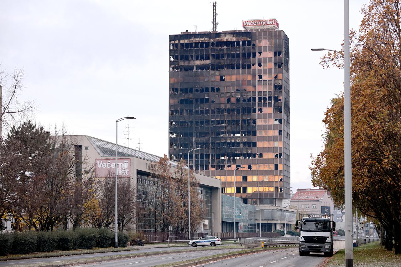 Zagreb: Danas odluka statičara o stanju Vjesnikovog nebodera
