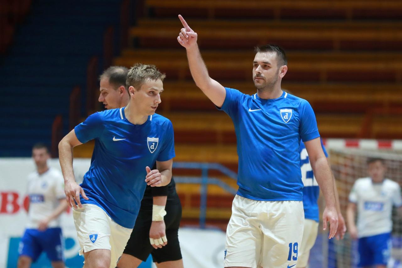 Futsal Dinamo i Uspinjača GImka sastali se u 18. kolu 1. HMNL