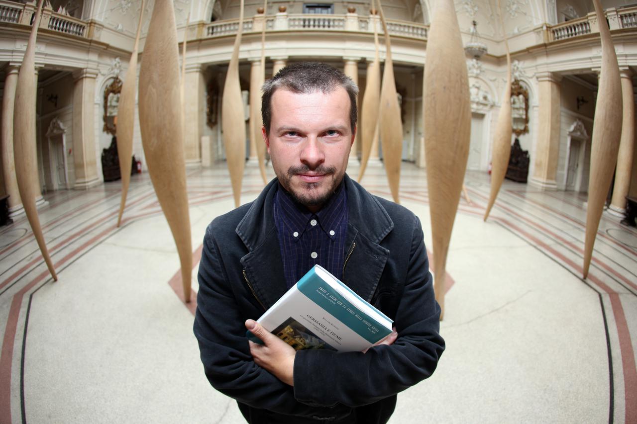 24.04.2012., Rijeka - William Klinger, povjesnicar i autor knjiga medju kojima je i jos uvijek nepublicirana biografija o Josipu Brozu Titu. Photo: Nel Pavletic/PIXSELL