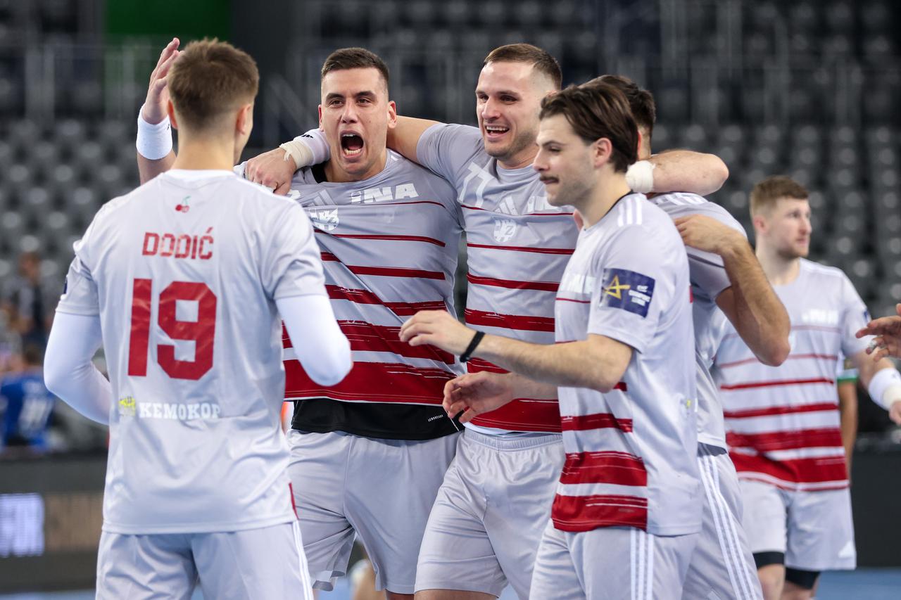 Susret 10. kola Lige prvaka između rukometaša Zagreba i Eurofarm Pelistera