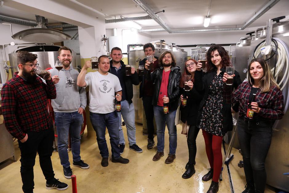 Zagreb: U pivnici Mlinarica predstavljeno je Studentsko pivo