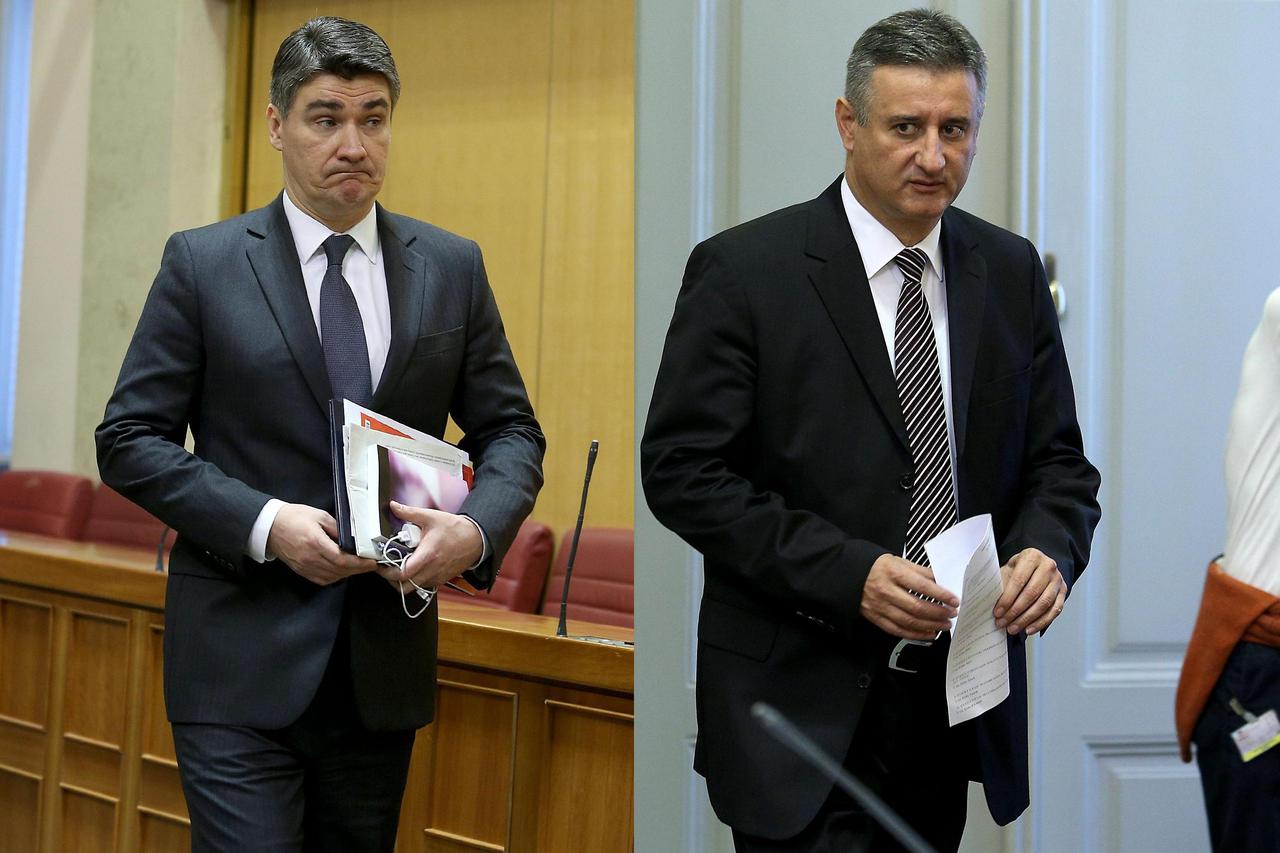 Zoran Milanović i Tomislav Karamarko