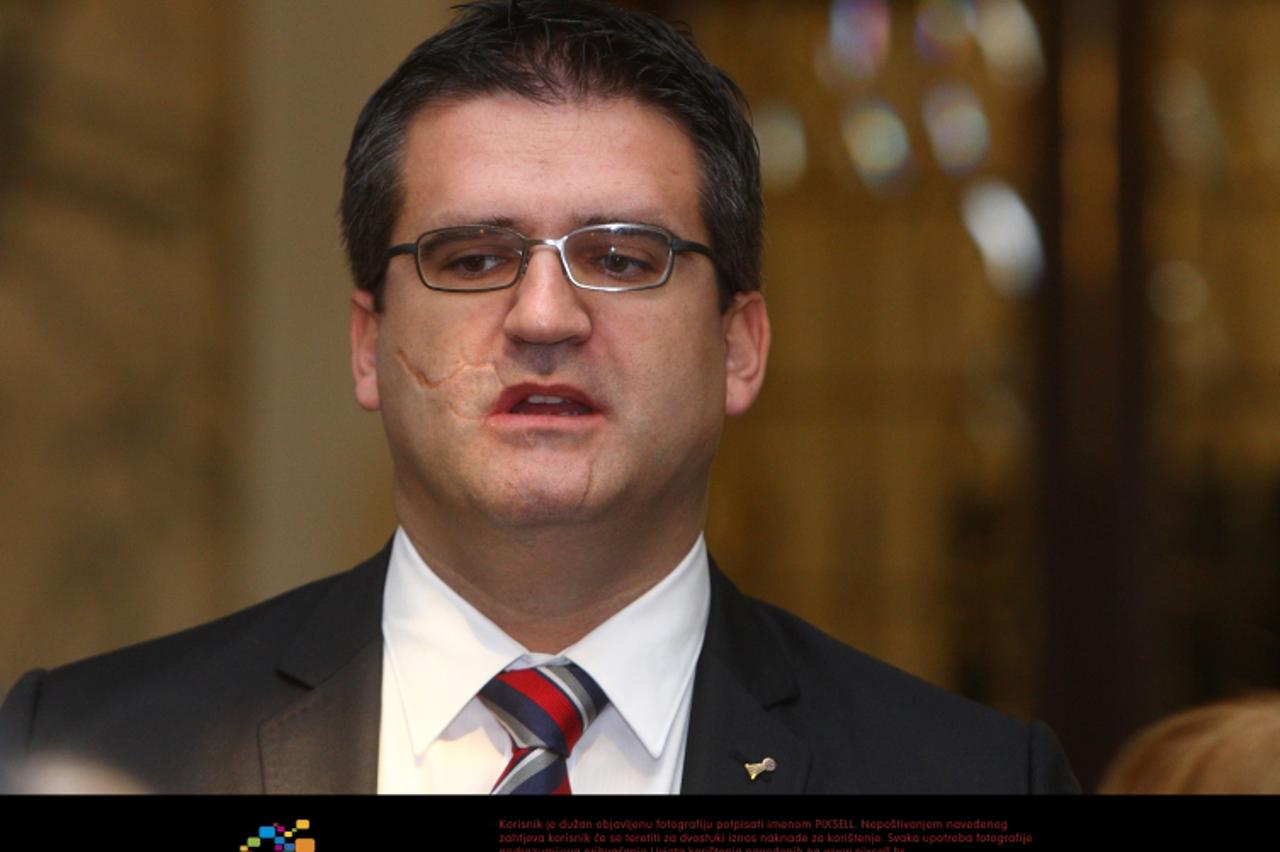 '25.10.2010., Zagreb - Godisnja skupstina Hrvatske udruge banaka odrzana je danas u Hrvatskom drzavnom arhivu. Sandi Sola Photo: Davor Puklavec/PIXSELL'