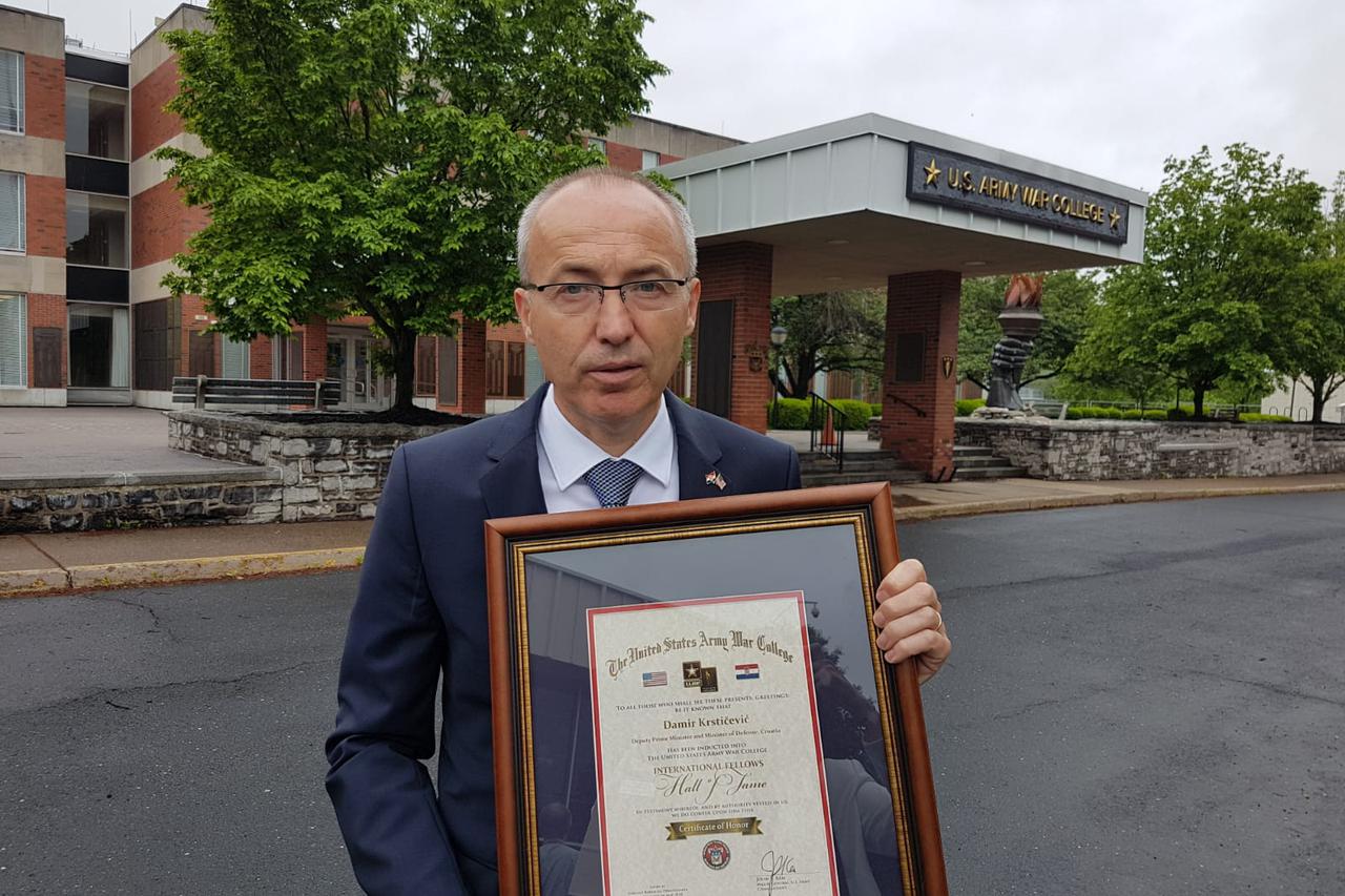 Damir Krstičević ušao u kuću slavnih Ratne škole američke Kopnene vojske