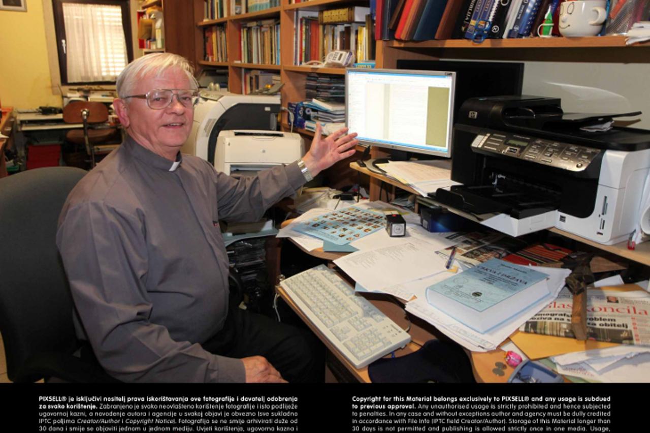 '12.10.2010., Kastav - Kastavski zupnik Franjo Jurcevic sokirao je hrvatsku javnost u blogu o nedjeljnim neredima na beogradskim ulicama u kojem cestita Beogradjanima za stav protiv Gay Pridea. Photo: