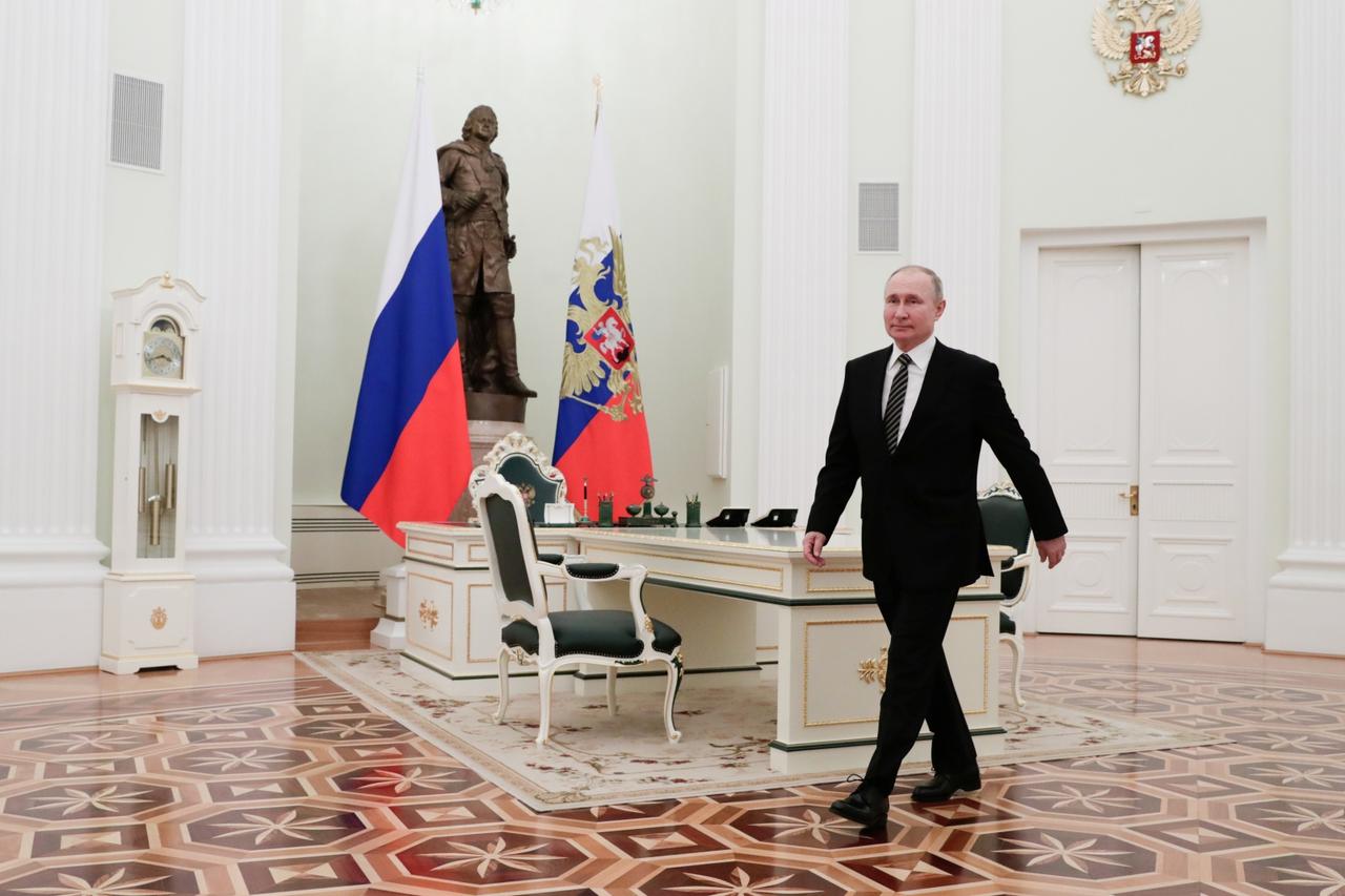 Russia's President Putin meets with Kyrgyzstan's President Japarov in Moscow