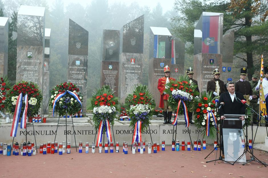 Predsjednik Milanović sudjelovao na obilježavanju obljetnice Trokut Novska