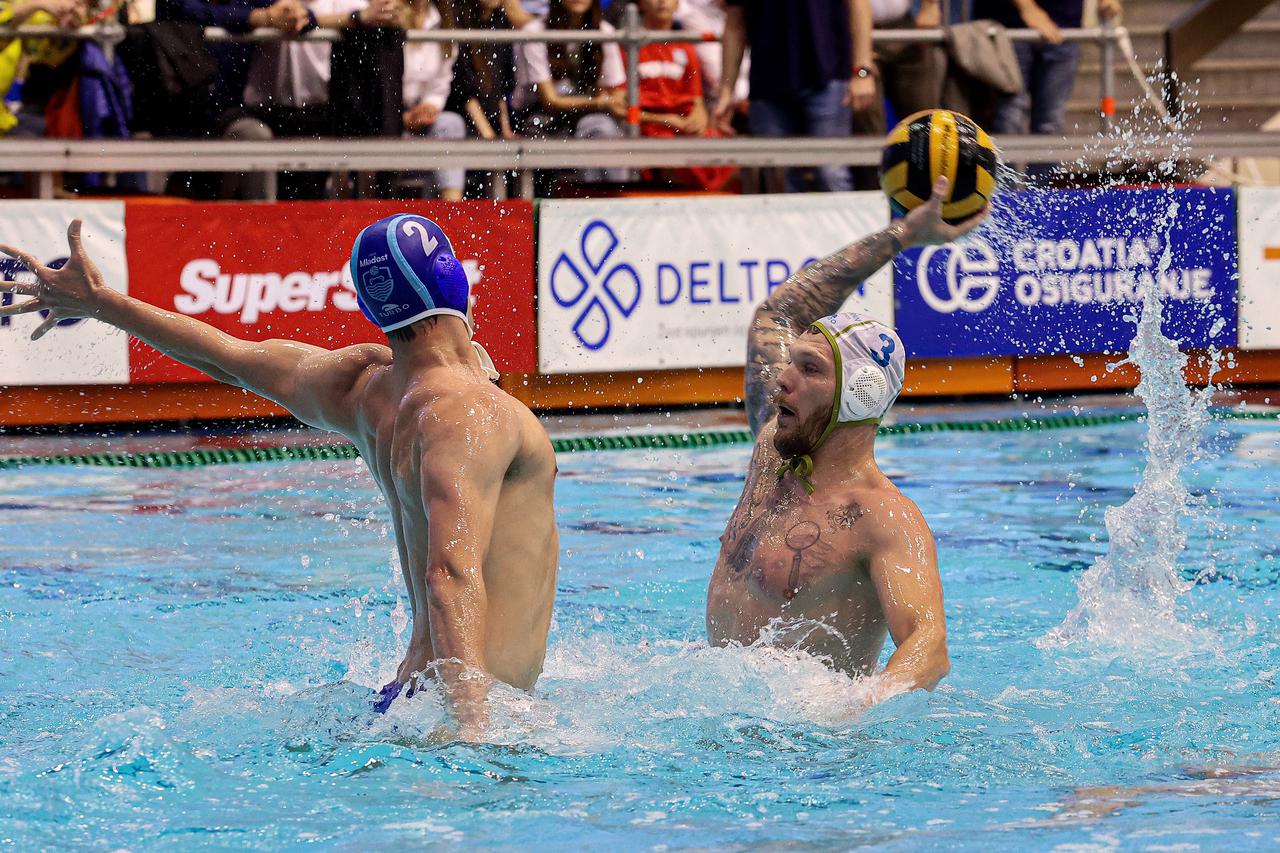 Split: Finale Prvenstva Hrvatske u vaterpolu, Jadran ST - HAVK Mladost