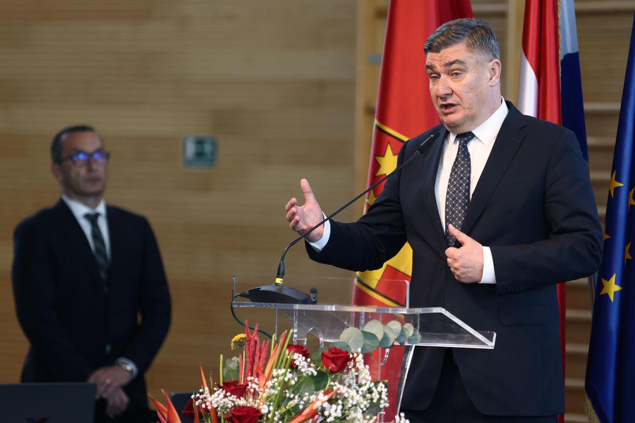 Zabok: Predsjednik Milanović sudjelovao na svečanoj skupštini Krapinsko-zagorske županije
