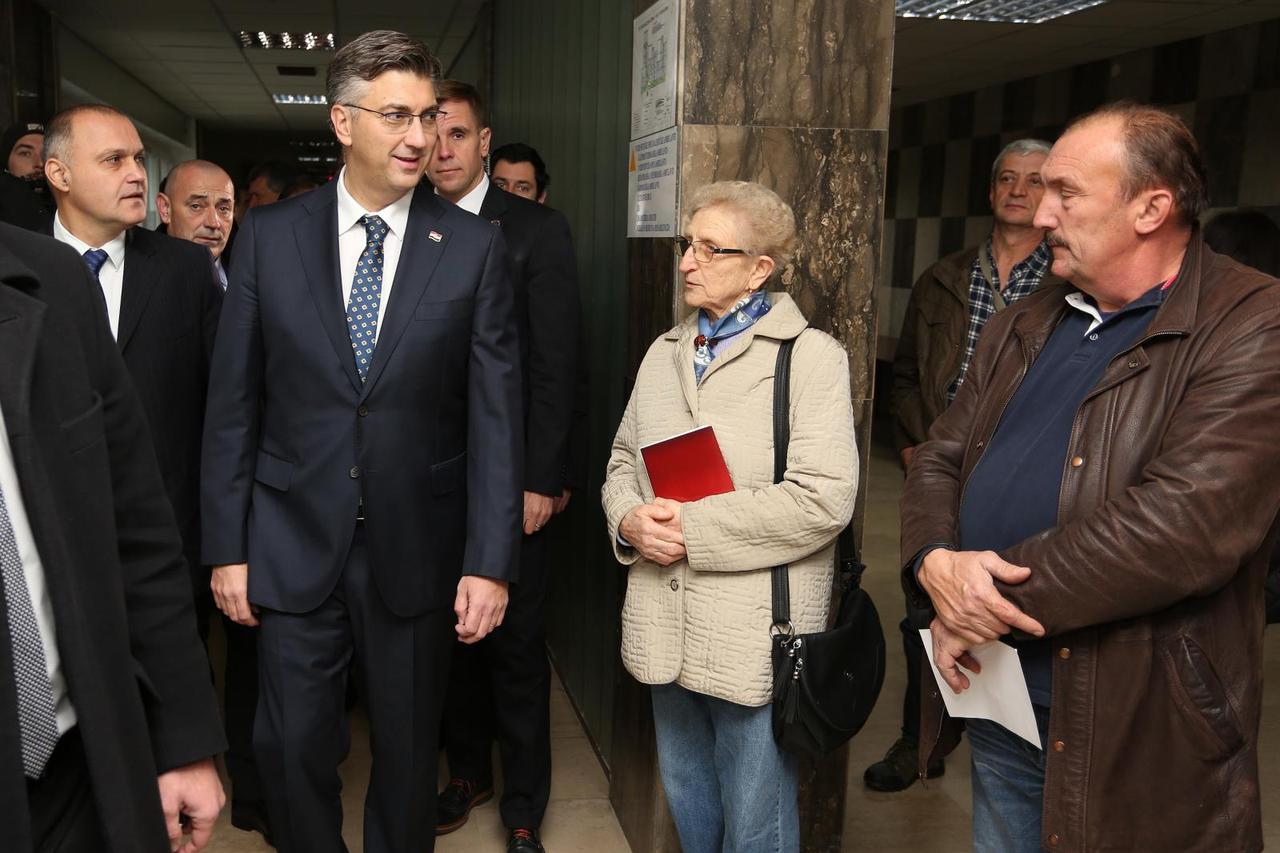 Premijer Plenković pustio u rad agregat hidroelektrane