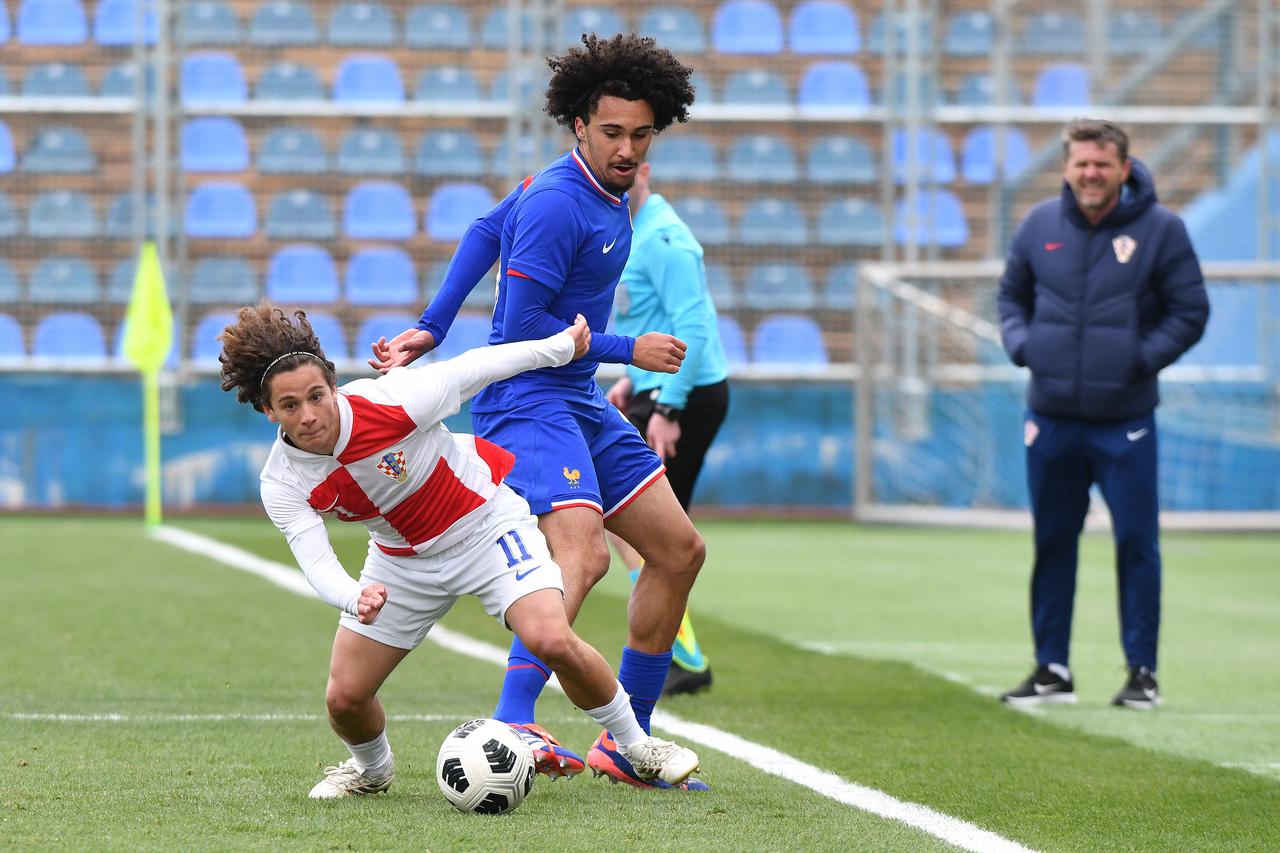 Varaždin: Elitno kolo kvalifikacija za Euro U-19, skupina 3, 3. kolo, Francuska - Hrvatska