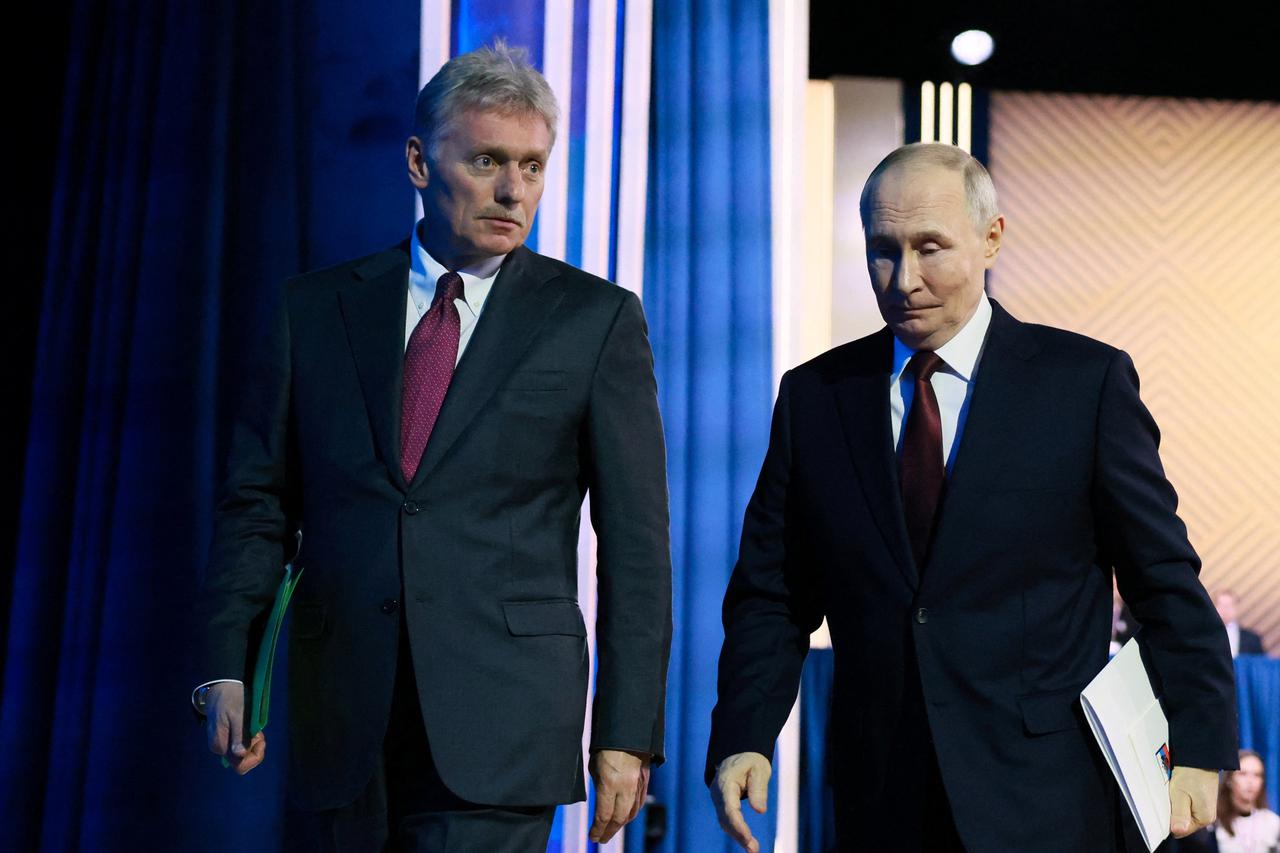 Russian President Putin holds the annual press conference in Moscow