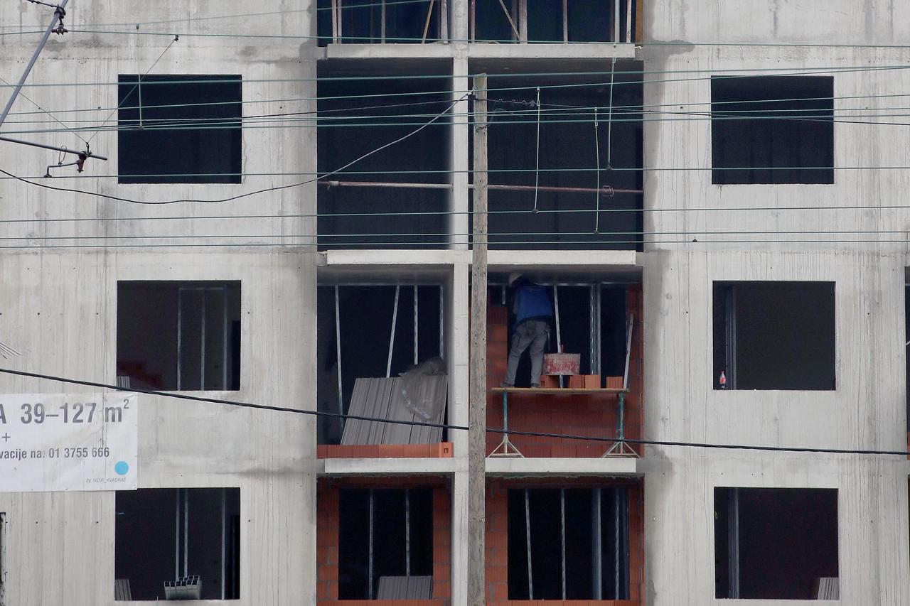 Zagreb: Gradnja nove zgrade pored Zapadnog kolodvora
