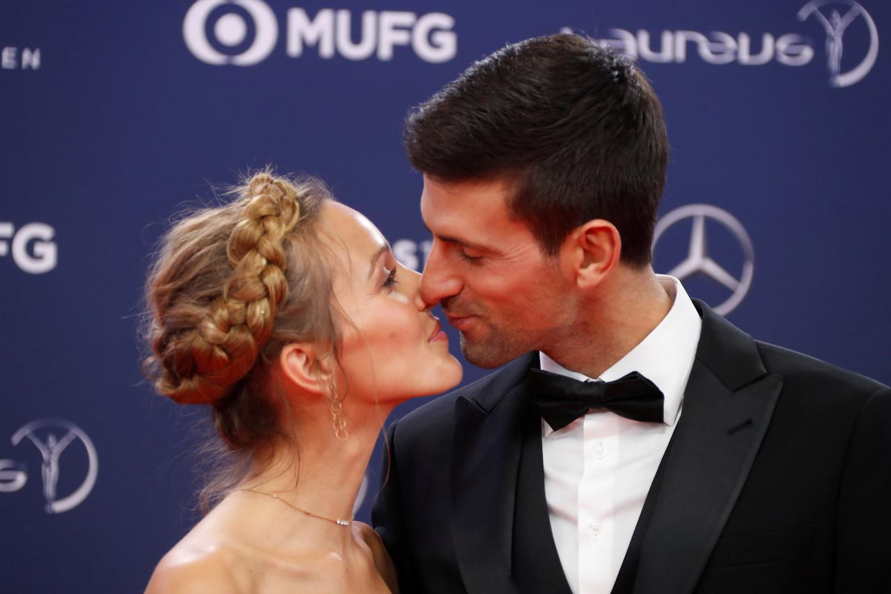 Novak Đoković i supruga Jelena