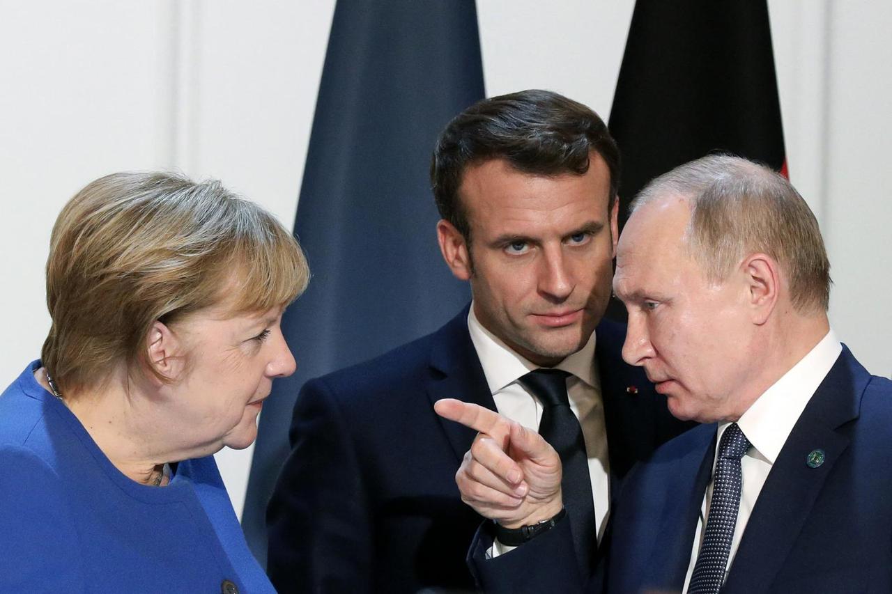 Ukraine Summit Press Conference - Paris