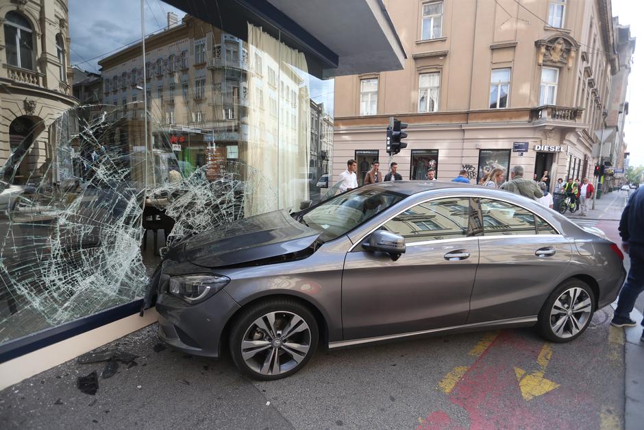 Nesreća u centru Zagreba