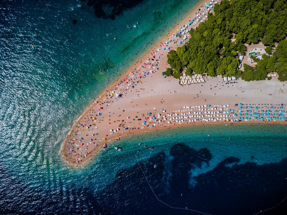 Zlatni rat je jedna od najpoznatijih hrvatskih plaža, a često završi na top listama najljepših na svijetu