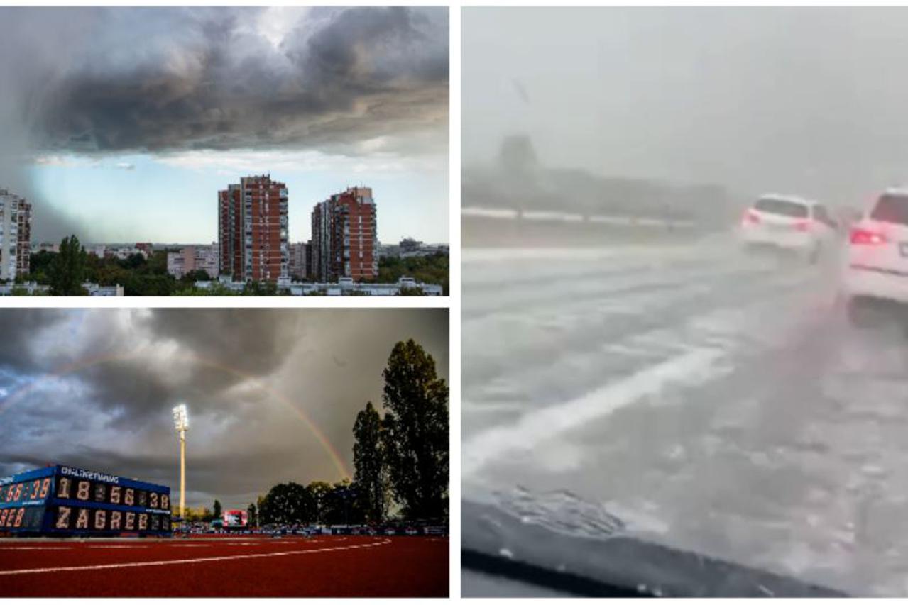 Nevrijeme u Zagrebu