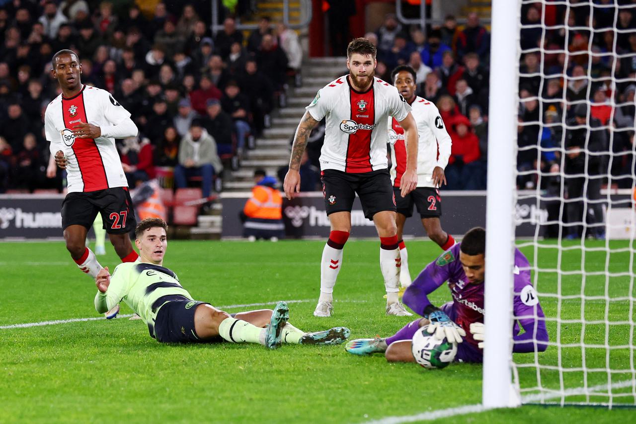 Carabao Cup - Quarter Final - Southampton v Manchester City
