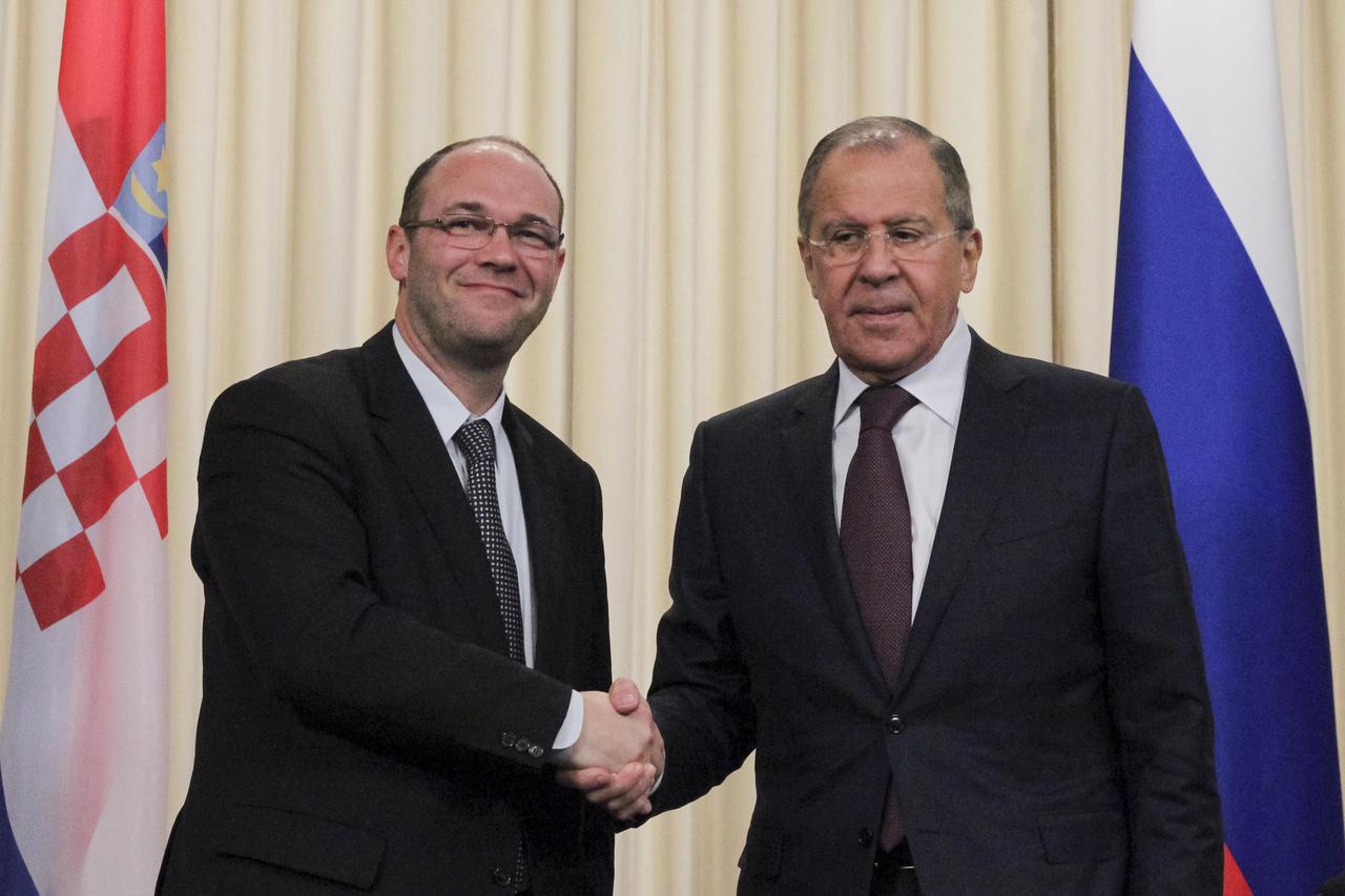 Davor Ivo Stier i Sergej Lavrov