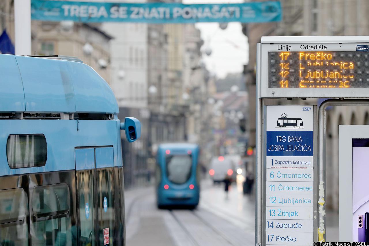ZET ovaj tjedan smanjuje broj tramvajskih i autobusnih linija