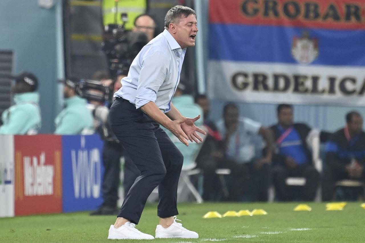 FIFA World Cup 2022 / Serbia - Switzerland 2-3.