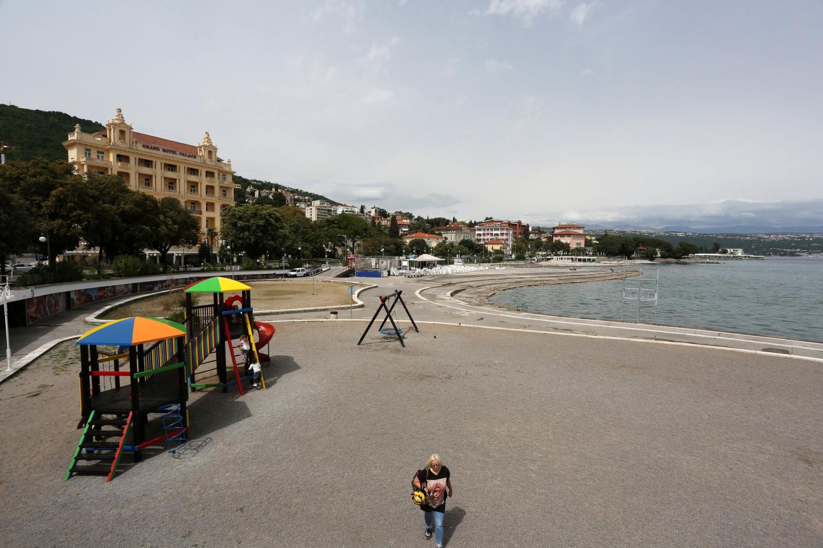 13.05.2020., Opatija - Turizam u Opatiji nakon popustanja mjera izolacije. 
Photo: Goran Kovacic/PIXSELL