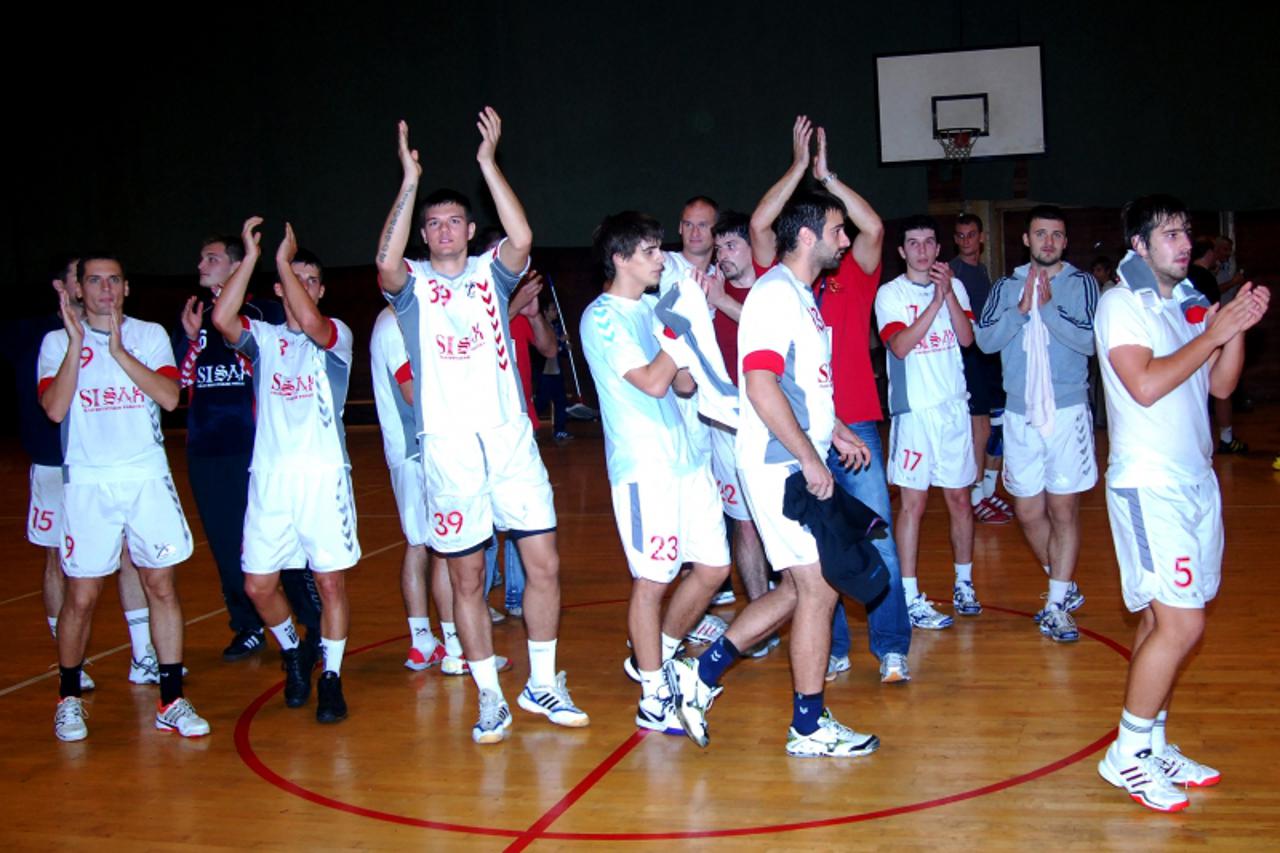 'sisak - 17.11.2009., Sisak - Sisacki rukometasi 2 godine nece vidjeti europske pakete. Photo:Nikola Cutuk/PIXSELL'