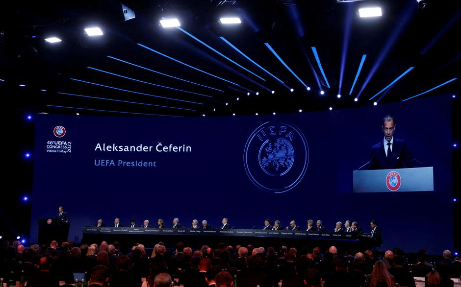 FILE PHOTO: UEFA congress in Vienna